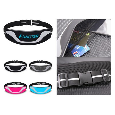 Sports Fanny Pack W/ Reflective Strip