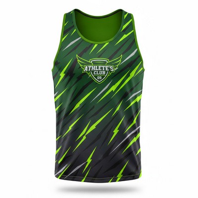 Unisex Breathable Spandex Interlock Classic Tank Top